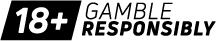 18+ Gamble Responsibly logo